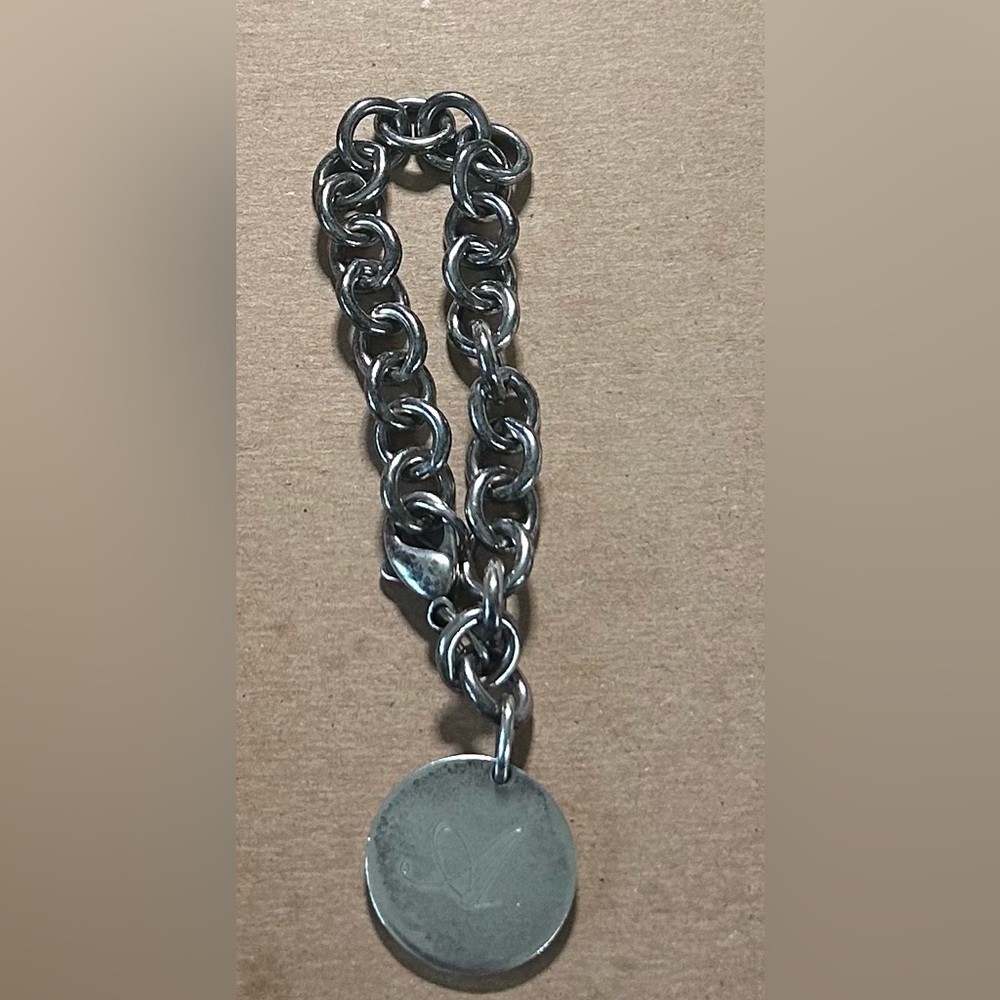 Tiffany & Co Circle Tag Bracelet